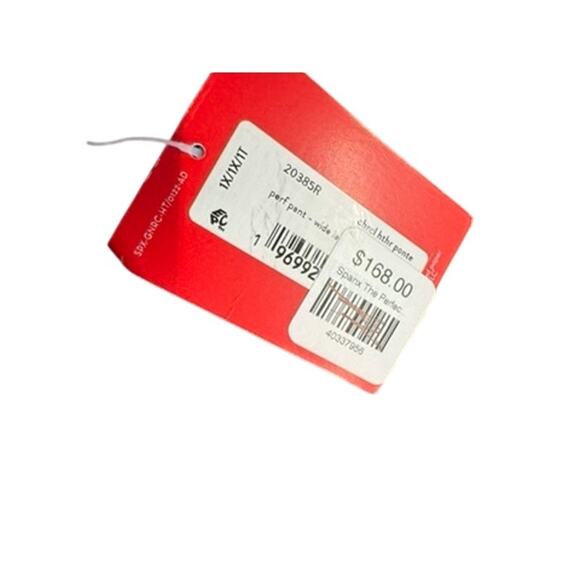 NWT! "SPANX" Perfect Pant SZ XL MS 168.00 Wide Leg Charcoal Heather Pull On Pant - Picture 4 of 10